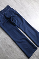 navy stitch pants