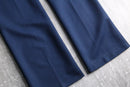 navy stitch pants