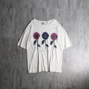 2000s “Sun Colors”botanical print tee