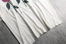2000s “Sun Colors”botanical print tee