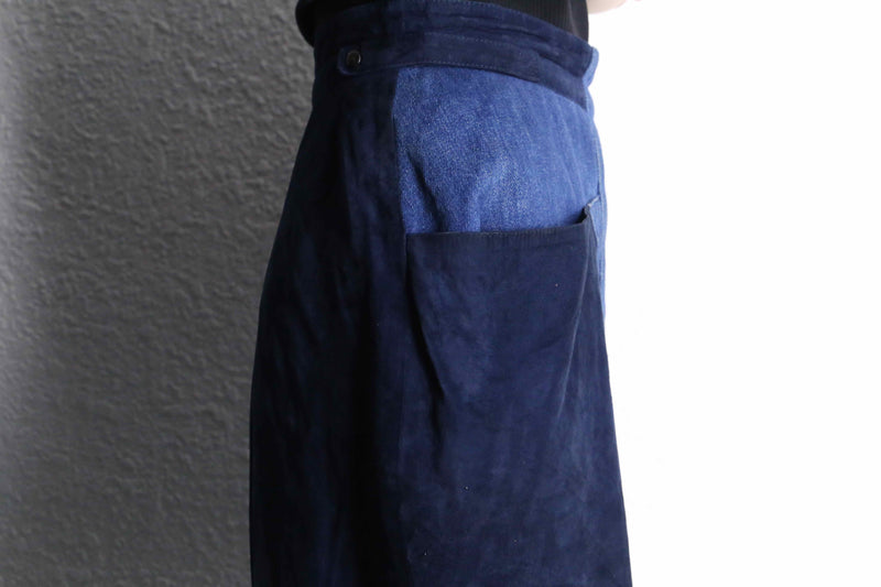 switch design denim skirt