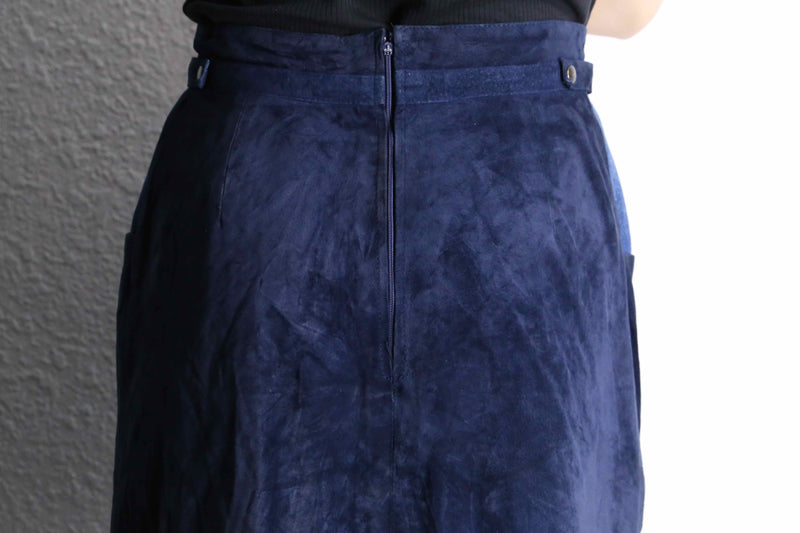 switch design denim skirt
