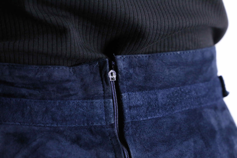 switch design denim skirt