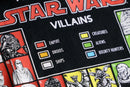 2000s “STAR WARS" periodic table of villains  tee