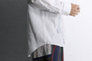 "Re:make" patchwork stripe dress shirt