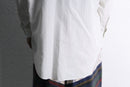 "Re:make" patchwork stripe dress shirt