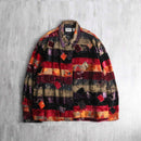 “CHICO’S DESIGN” patchwork design jacket