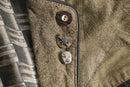 tyrolean embroidered brown leather jacket