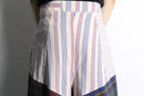 "Re:make" shirt docking wide pants