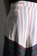"Re:make" shirt docking wide pants
