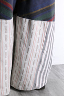 "Re:make" shirt docking wide pants