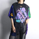 "Re:make" damaged game shirt docking tee