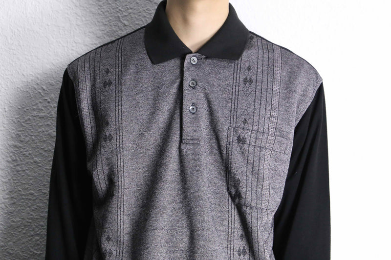 monotone design knit pojo