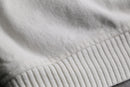 ivory henley neck cotton denim hoodie