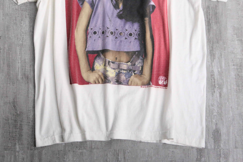 “saved by the bell” movie print tee