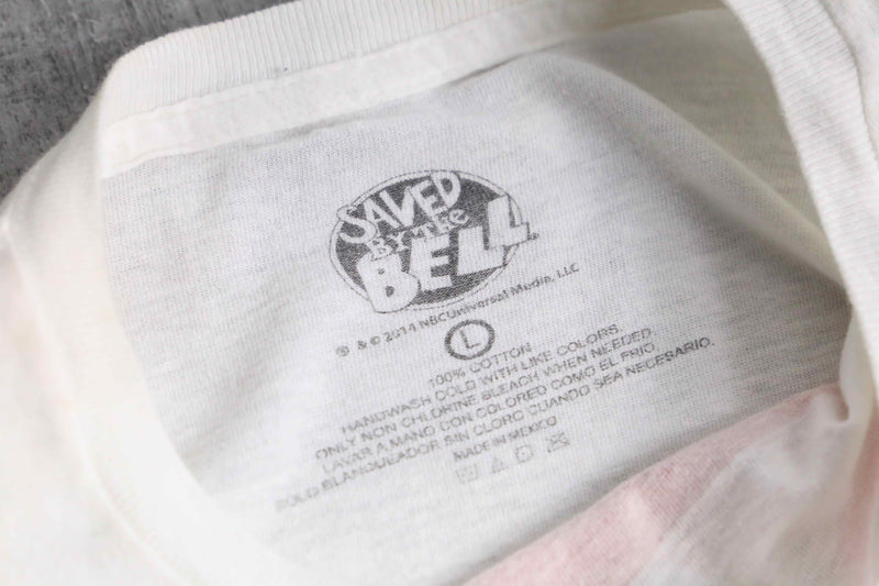 “saved by the bell” movie print tee