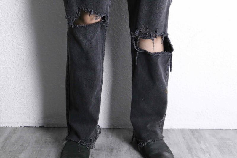 90's "Wrangler" crush denim pants