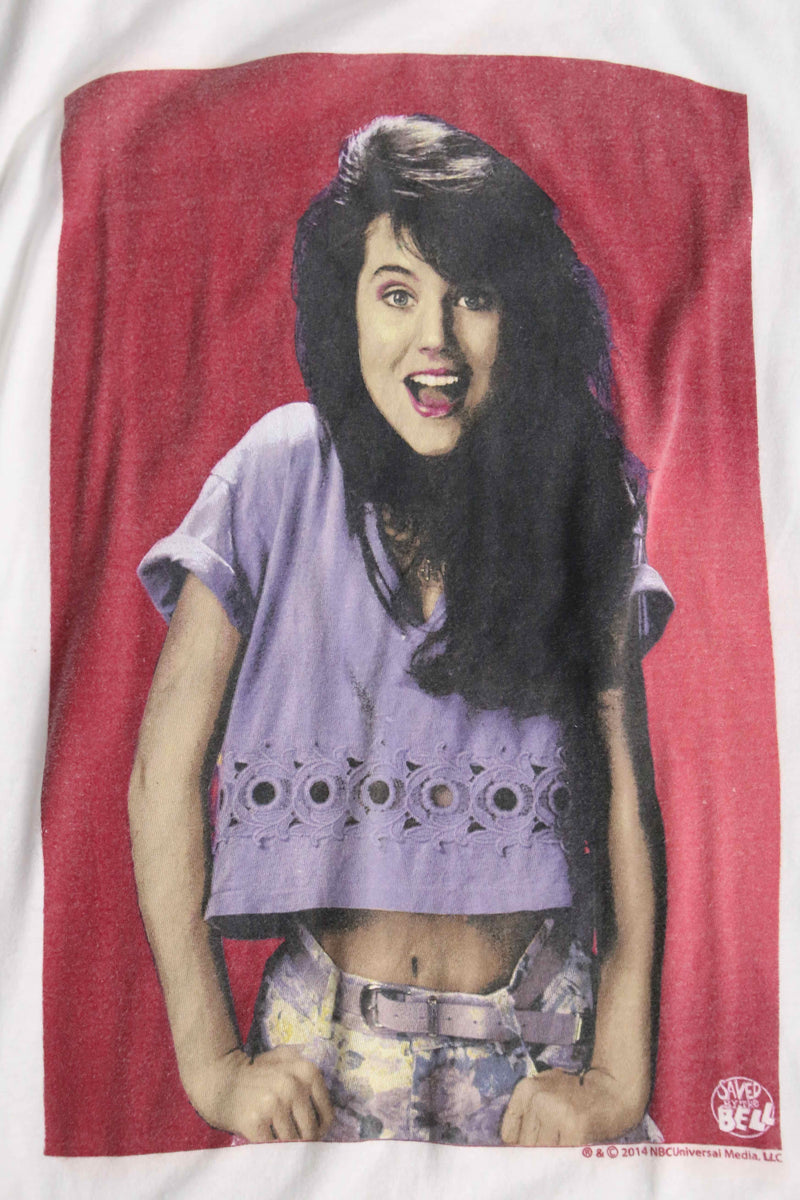 “saved by the bell” movie print tee