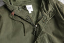 “GAP” olive m-51 style military hooded jacket