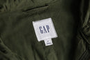 “GAP” olive m-51 style military hooded jacket