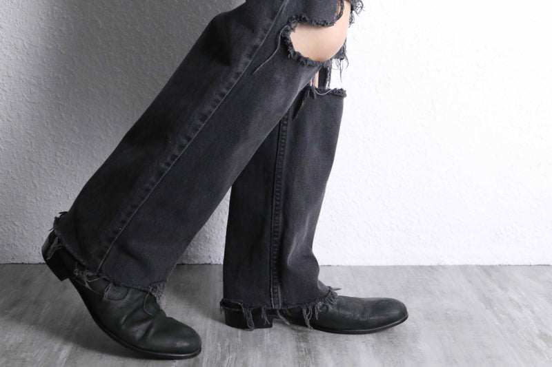 90's "Wrangler" crush denim pants