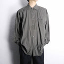 “PERRY ELLIS” total pattern cotton shirt