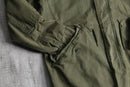 “GAP” olive m-51 style military hooded jacket