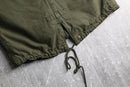 “GAP” olive m-51 style military hooded jacket