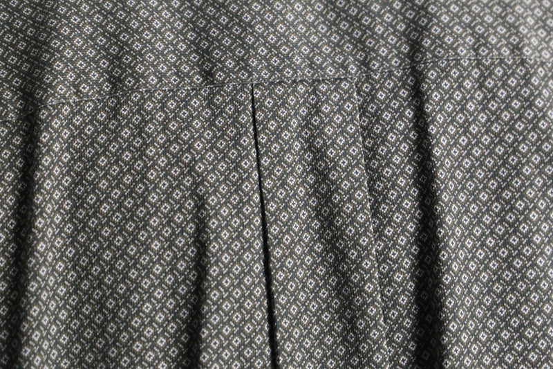 “PERRY ELLIS” total pattern cotton shirt