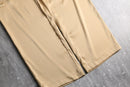 “DKNY JEANS” golden satin wide straight cargo pants