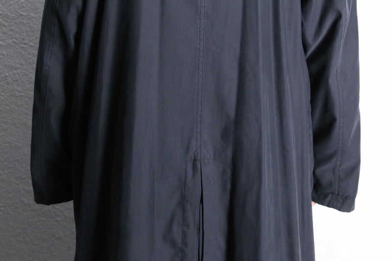 ”RALPH Ralph Lauren” leather switch smooth balmacaan coat