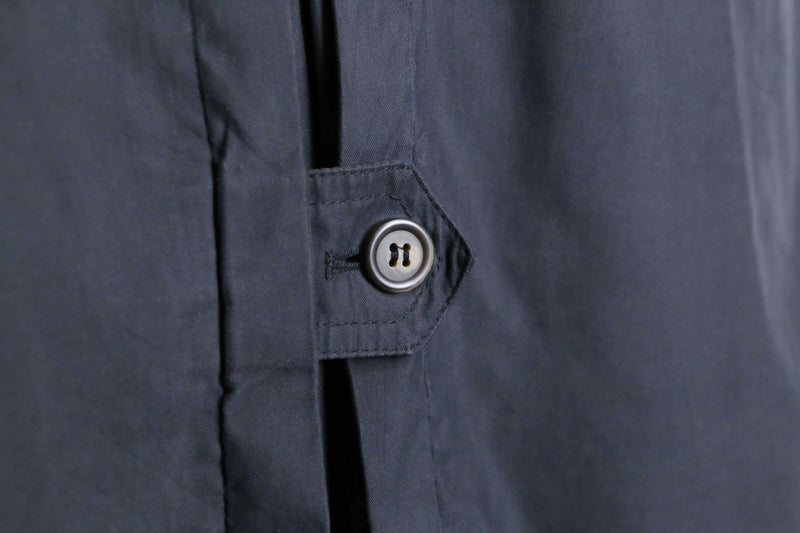 ”RALPH Ralph Lauren” leather switch smooth balmacaan coat