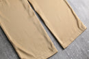 “DKNY JEANS” golden satin wide straight cargo pants