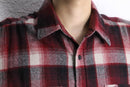 red base tartan check shirt