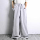 light gray color buggy flare sweat pants