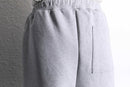 light gray color buggy flare sweat pants