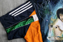 ''Re:make''docking multicolored boro Tee