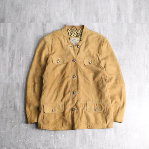 tyrolean suede work jacket