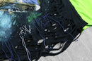 ''Re:make''docking multicolored boro Tee