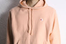 “Champion” reverse weave pale orange hoodie
