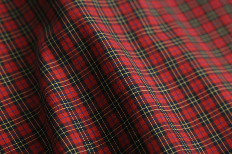 "Burberry" red burberry check shirt