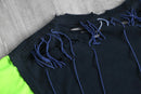 ''Re:make''docking multicolored boro Tee