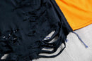 ''Re:make''docking multicolored boro Tee