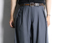 "Re:make" double docking slacks wide pants
