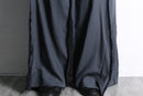 "Re:make" double docking slacks wide pants