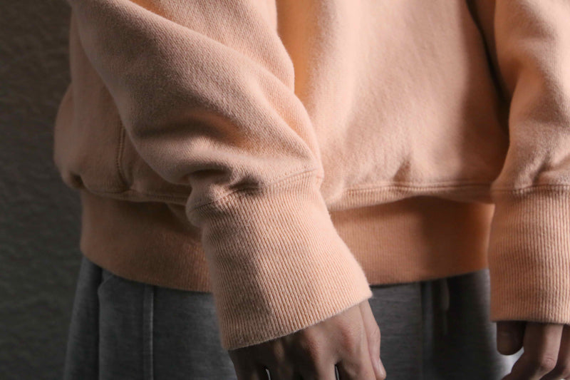 “Champion” reverse weave pale orange hoodie