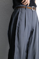"Re:make" double docking slacks wide pants