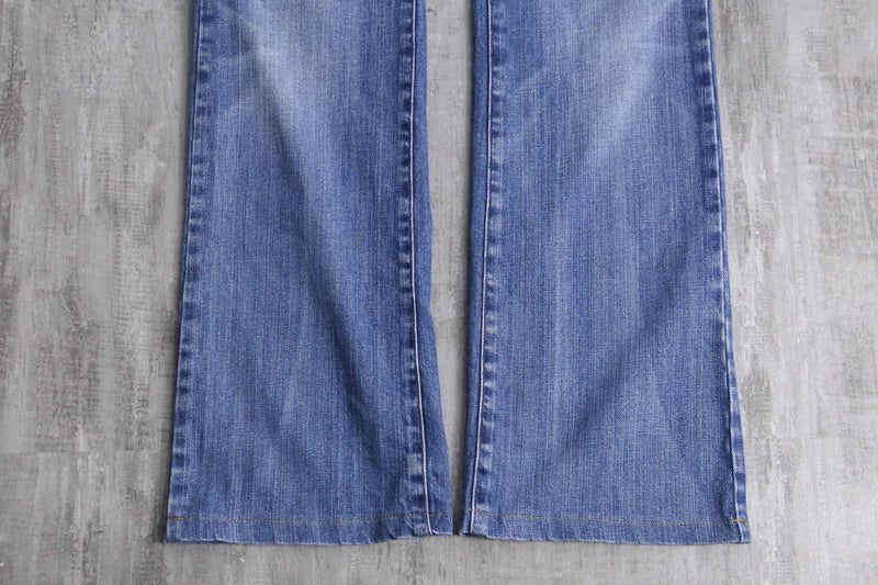 "diesel" 00's semi-flare denim pants