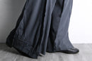 "Re:make" double docking slacks wide pants