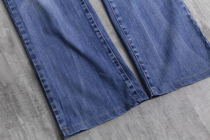 "diesel" 00's semi-flare denim pants